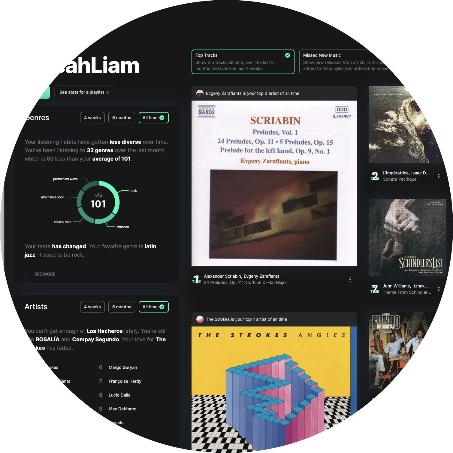 image for Spotify Heatmap app